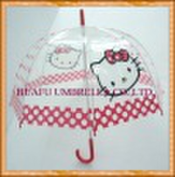 485MMX8ribs straight auto open cartoon umbrella