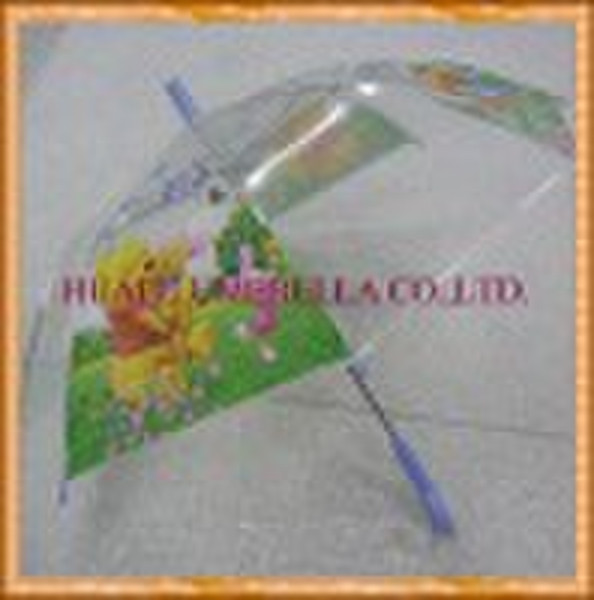 485MMX8ribs straight auto open plastic umbrella