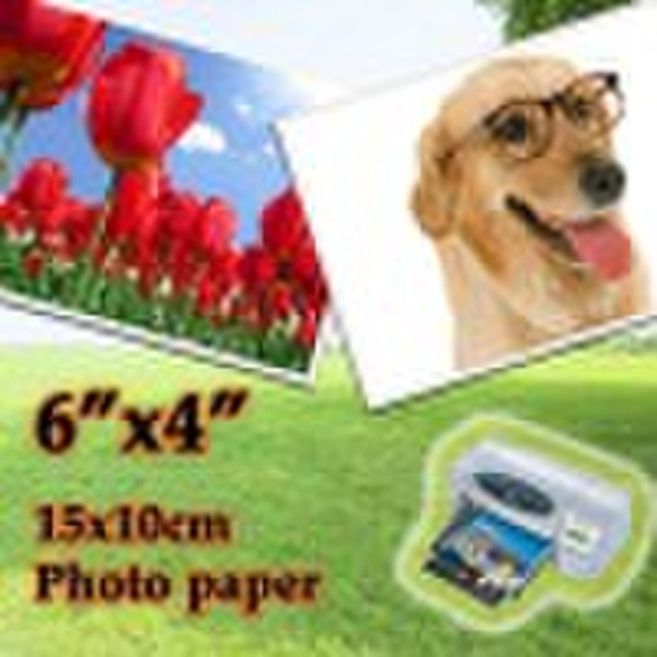 Glossy 235gsm Foto paer 6x4 ", 40 Blatt / p