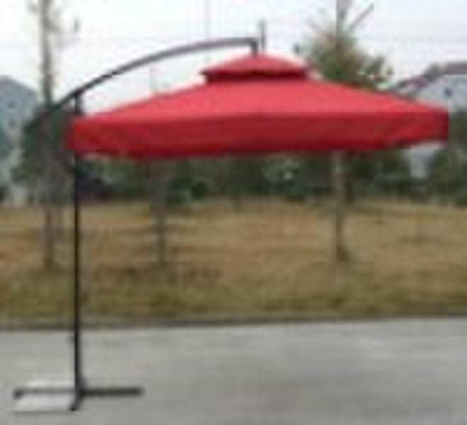 aluminium square hanging umbrella