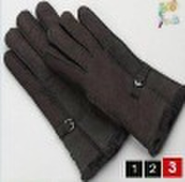 fur skin gloves