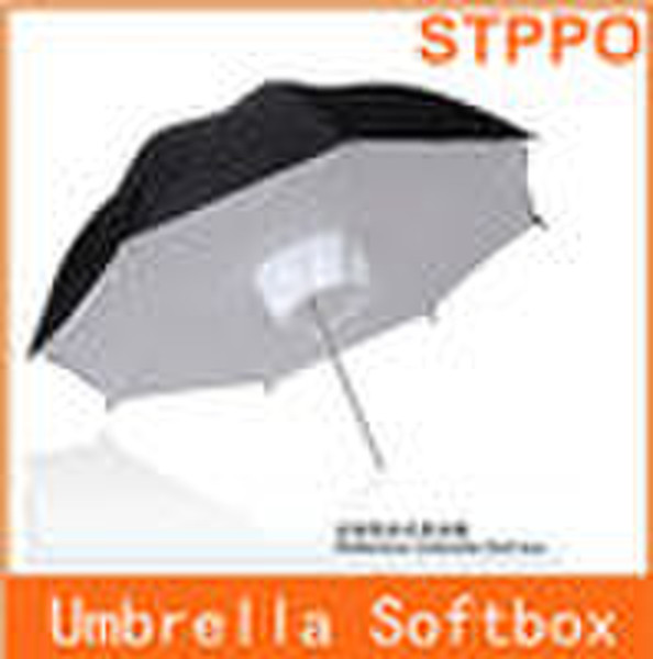 Umbrella shaped reflective soft box