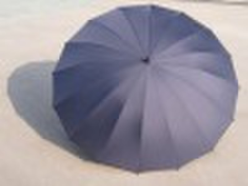 30"*16K  Fibreglass Umbrella in Dark Blue