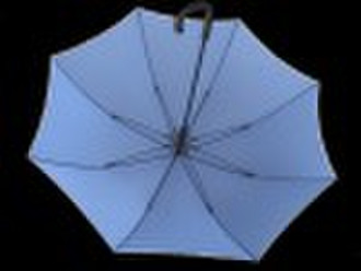 Golf Umbrella with Wrapping Pongee Fabric