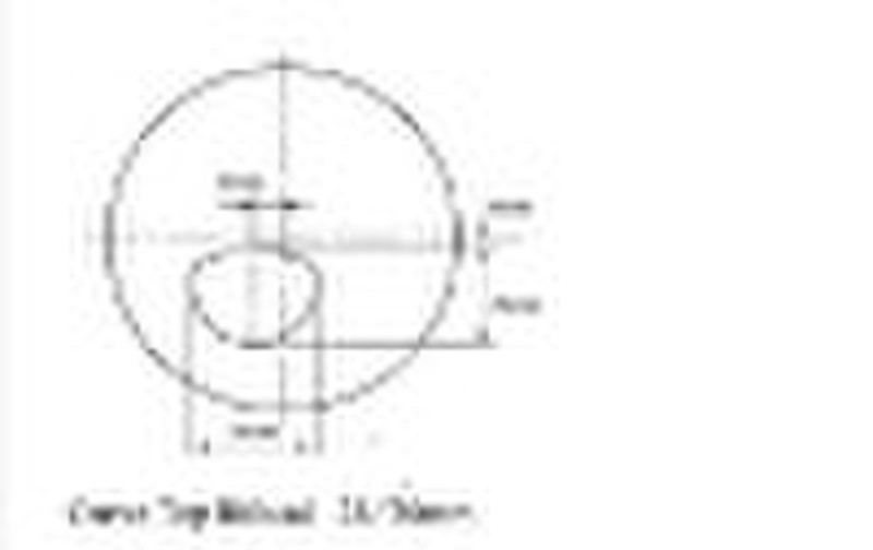 1.523 photochromic curve top optical lens