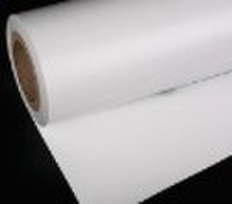 Inkjet white (printed) canvas photo paper sticker