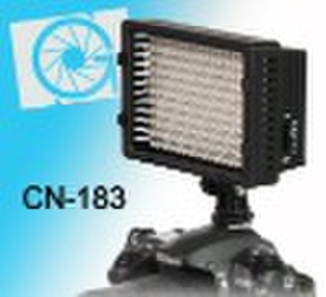 LED on camera light