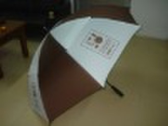 Double-deck golf umbrella