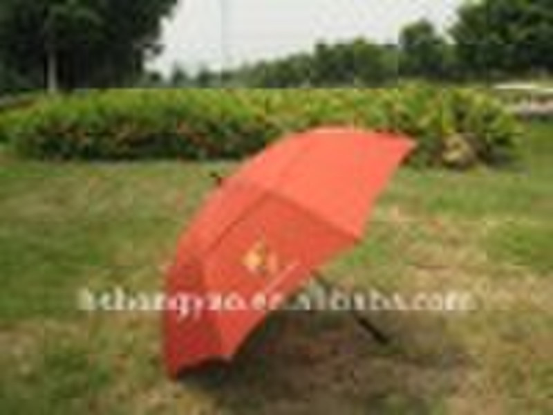 Double layer golf umbrella