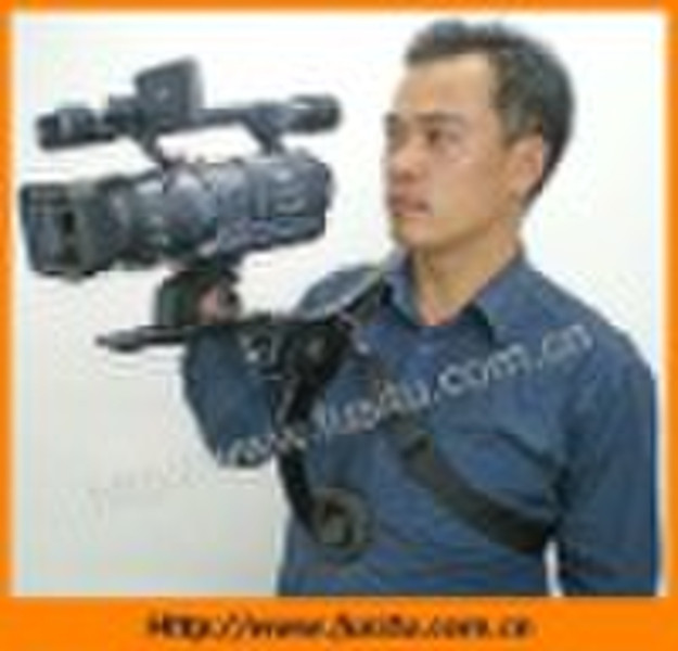 camera tripod hand free shoulder support pad