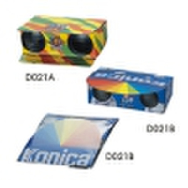 promotional advertisement binoculars