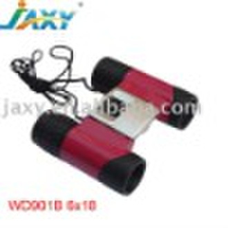 travel binocular with metal cover WD901B 6x18