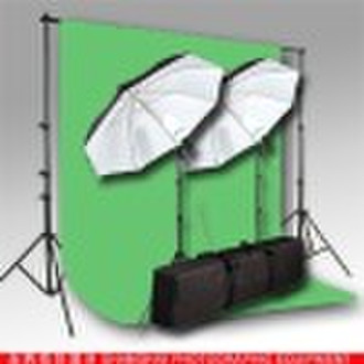 Continuous Lighting Kit 10 Ft Background Stand &am