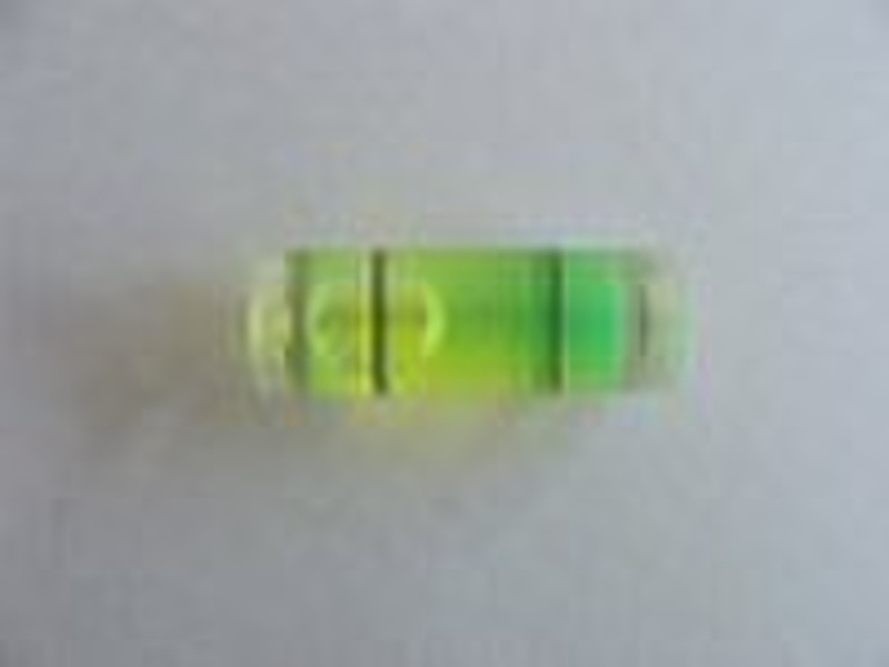 ACRYLIC Cylinder bubble level vial