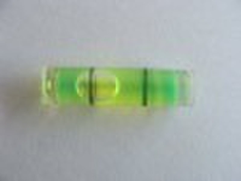 ACRYLIC Cylinder bubble level vial