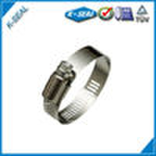 SAE J1508 stainless steel pipe clamp