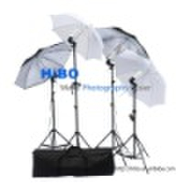 Photographic Equipment Lighting Kit with Umbrella