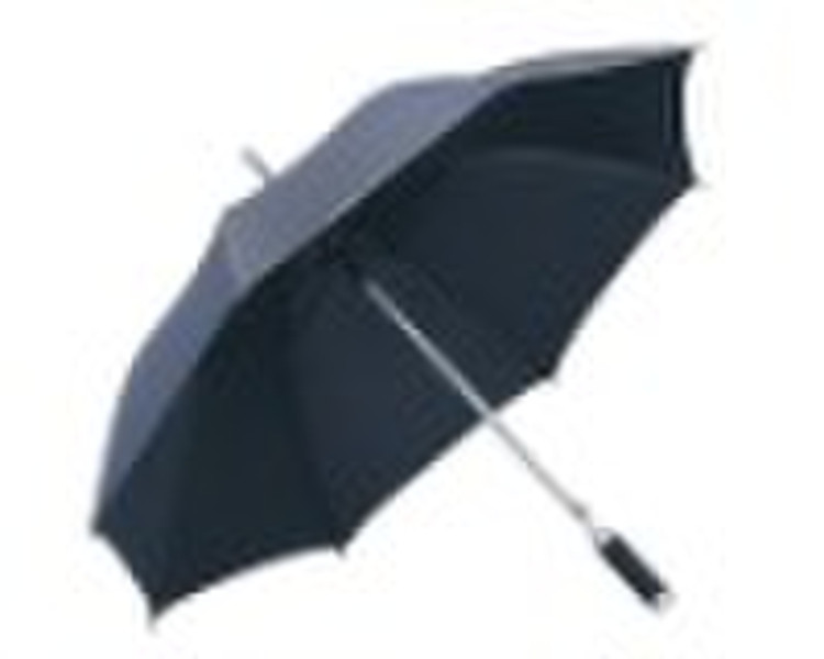 Aluminum shaft golf umbrella