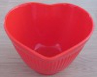 Plastic Serving Heart ShapedTableware Cereal Chip