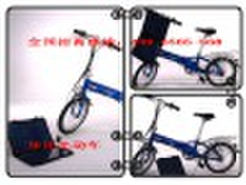 Roby Solar lithium folding bike TDP010Z