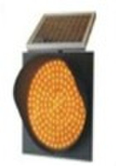 solar traffic light        solar yellow flash ligh