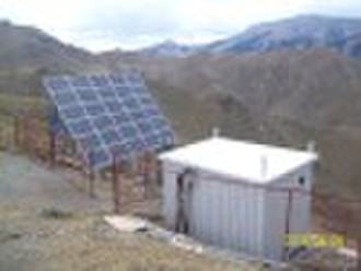 Solar power system in Xinjiang Province, China