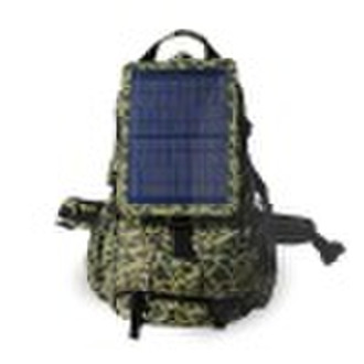 Solar camouflage mountaineering bag