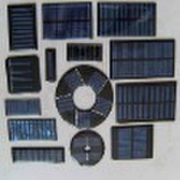Epoxy resin solar panel