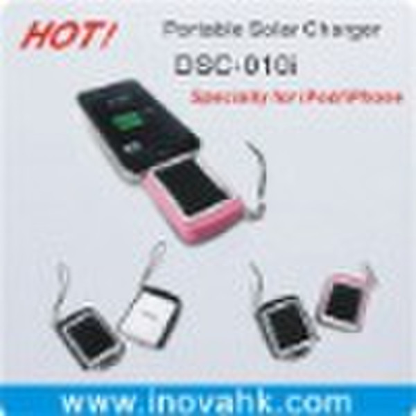 Solar charger for IPOD,iPhone,550mAH,DS