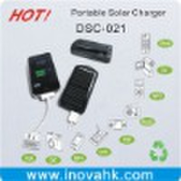 Solar charger for MP3,MP4,cell phone,800mAH,DS -4