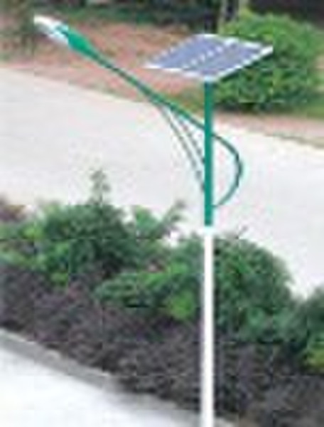 6-7m light pole with 40w LED solar street light