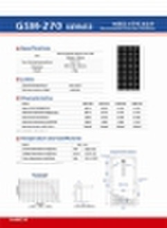 GSM-270Series solar module