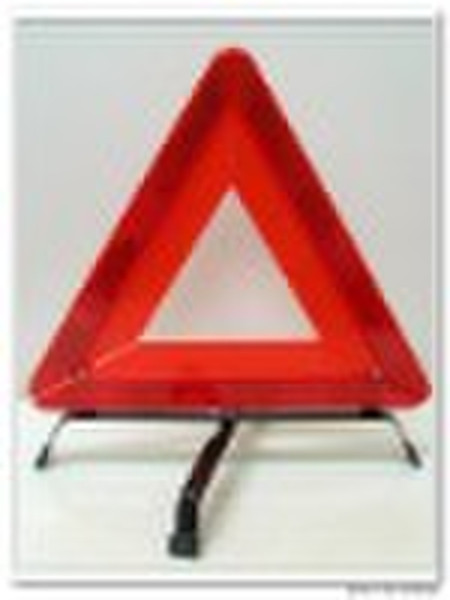 reflective warning triangle