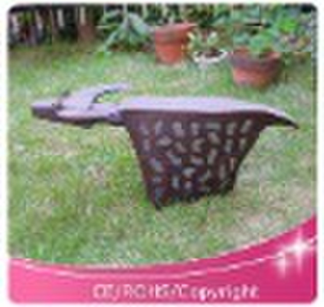 Solar Metal Decoration ( Cartoon Cow )