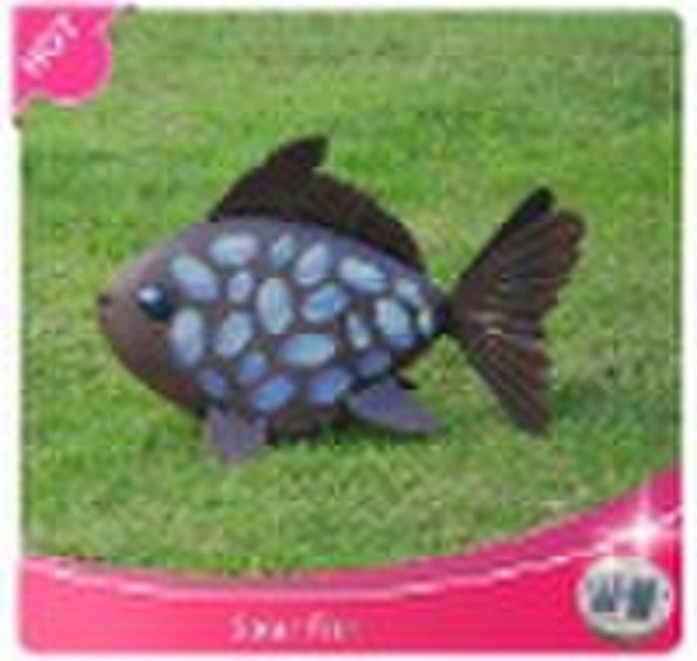 Metal Solar Fish - Outdoor Lighting