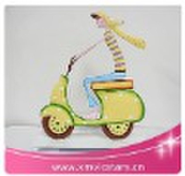 Painted Iron Craft - Girl