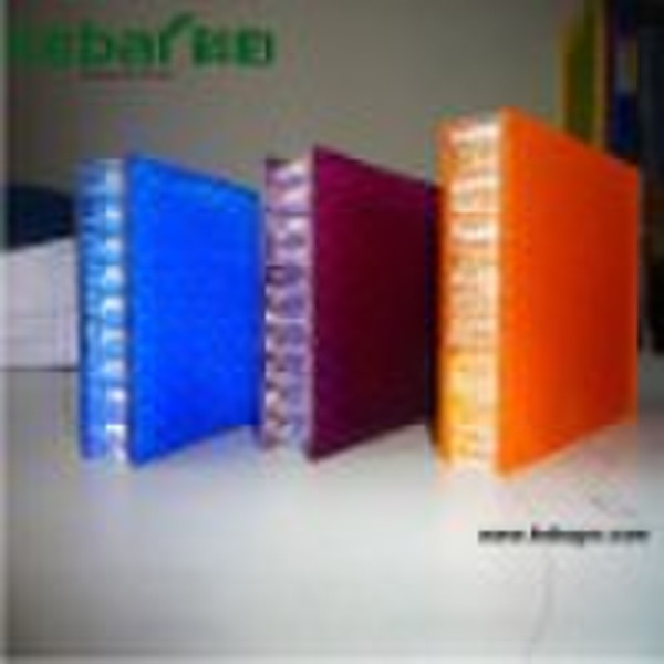 Acrylic composite honeycomb