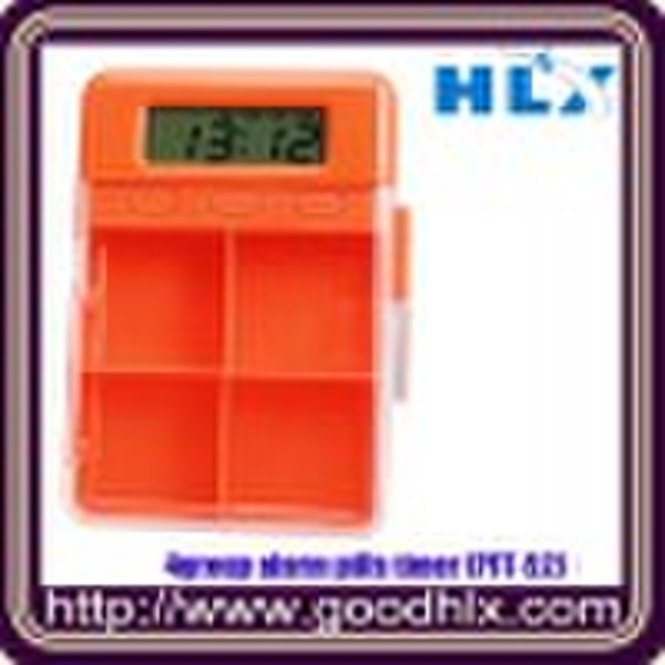 Digital pill box timer