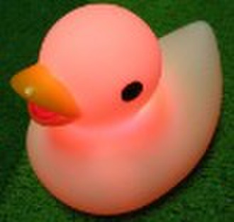 flash duck, led animal duck,flashing toy