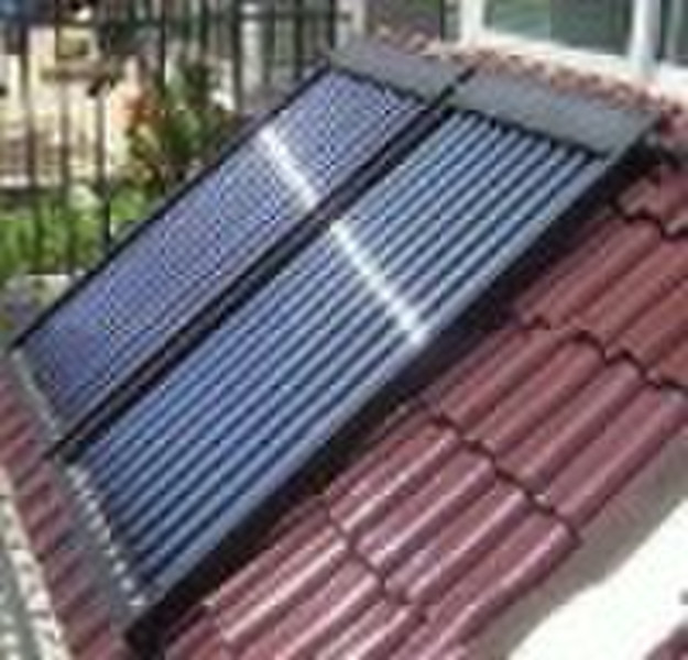 Heat pipe solar collector