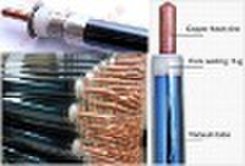 Superconducting metal tube solar heat absorption