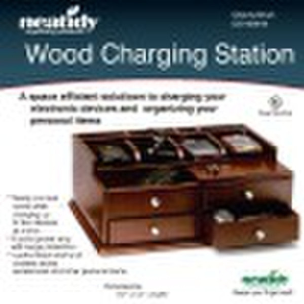 wood charging station