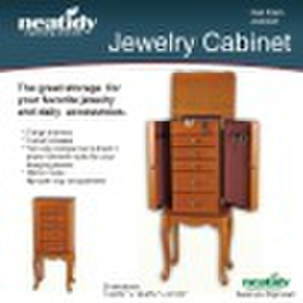Wooden Jewelry Cabinet