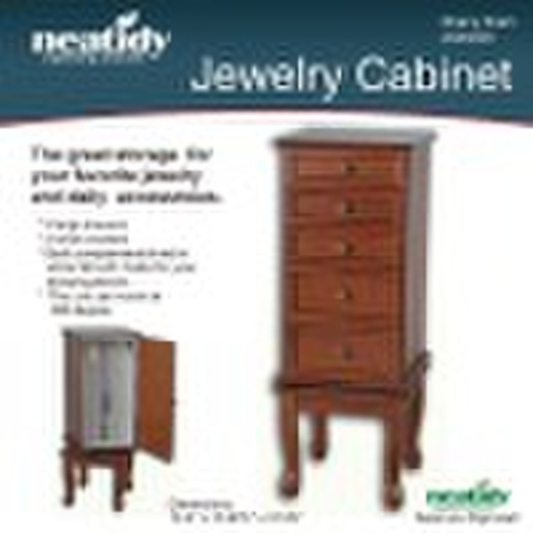 Wooden Jewelry Cabinet