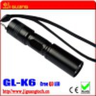 diving powerful LED flashlight with lanyard