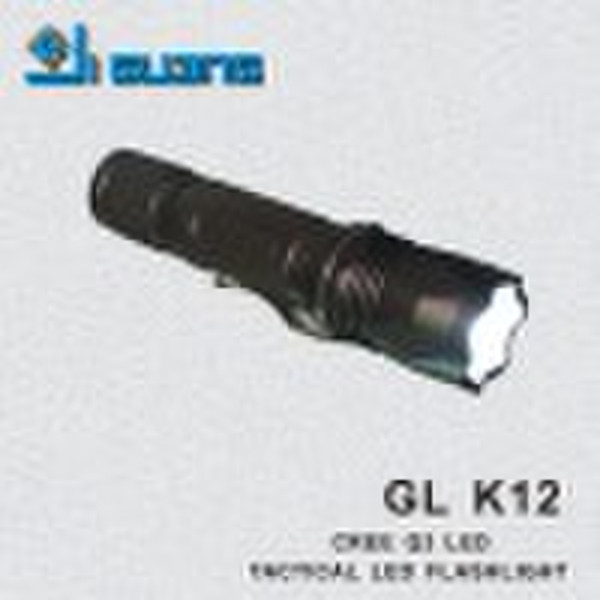 High power army LED torch light