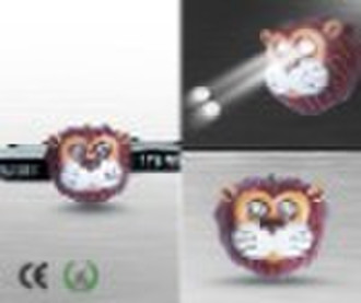LED Headlamp (Animal shape-Tiger)