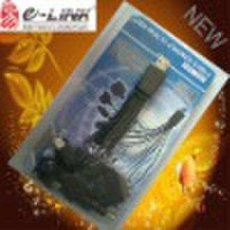 New USB multi-charge cable for mobile phones