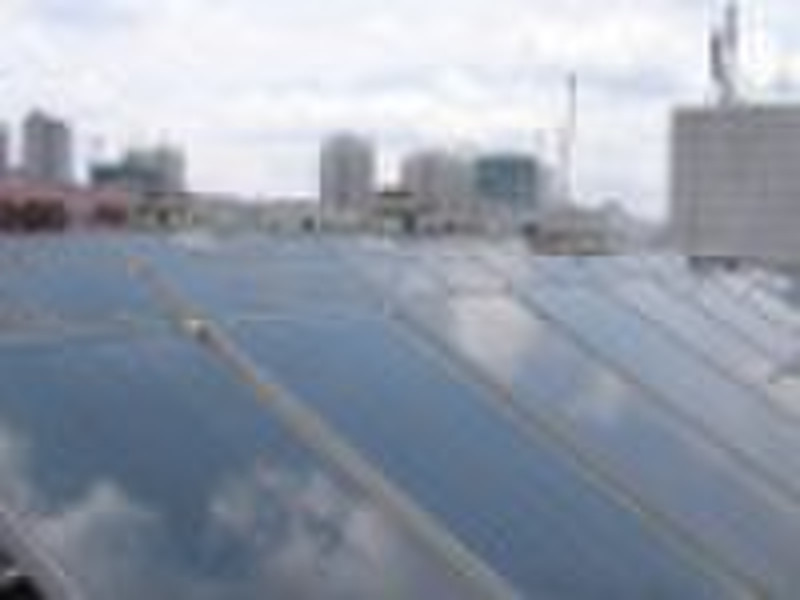 flat panel solar collector