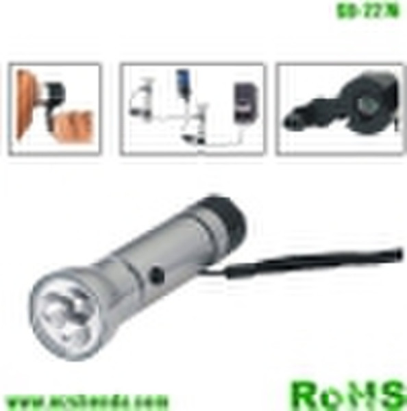 Waterproof dynamo Flashlight